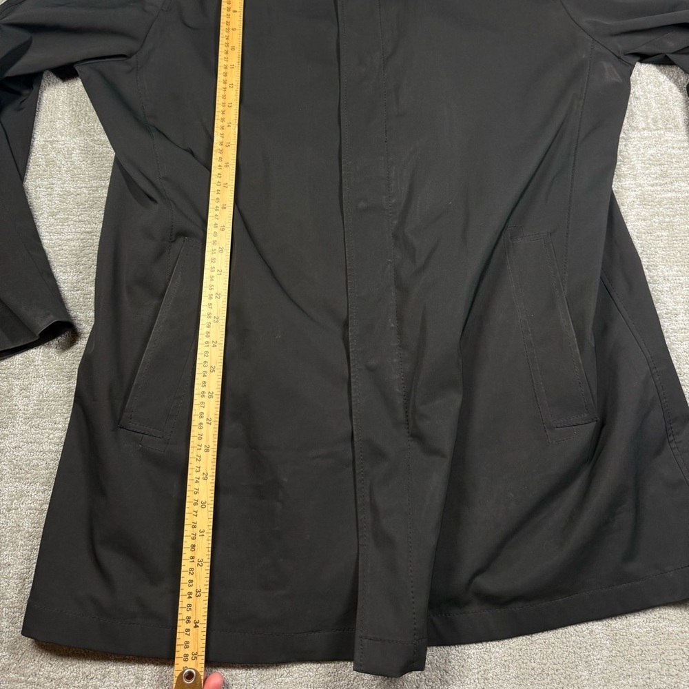 Tumi Black Full Zip Light Weight Parka Windbreaker Jacket Size XXL - Picture 5 of 7